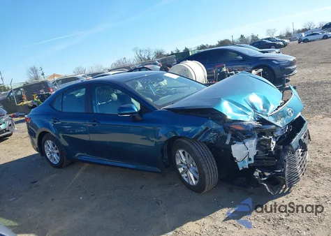 2025 Toyota Camry Le из США, поврежденный, VIN 4T1DAACK1SU167363